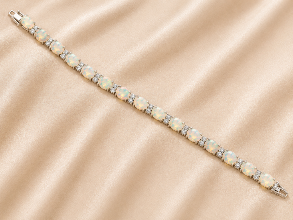 Opal Tennis Bracelet